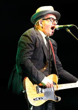 Elvis Costello playing at The Venue in June.