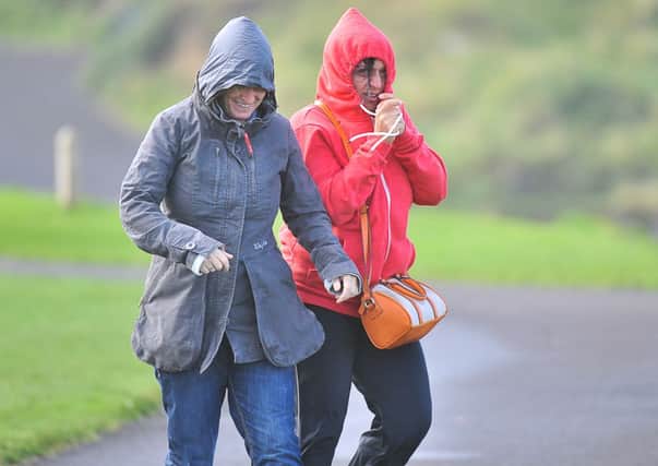 Gale force winds are forecast across Northern Ireland on Monday