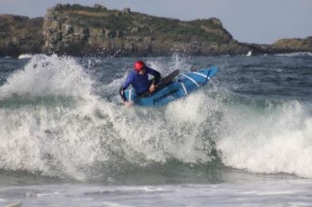 Action from the British Surf Kayak Championships which were held in Portrush at the weekend.