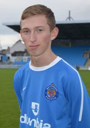 Ryan Corrigan scored twice for Southside in their win over Ballyclare.
