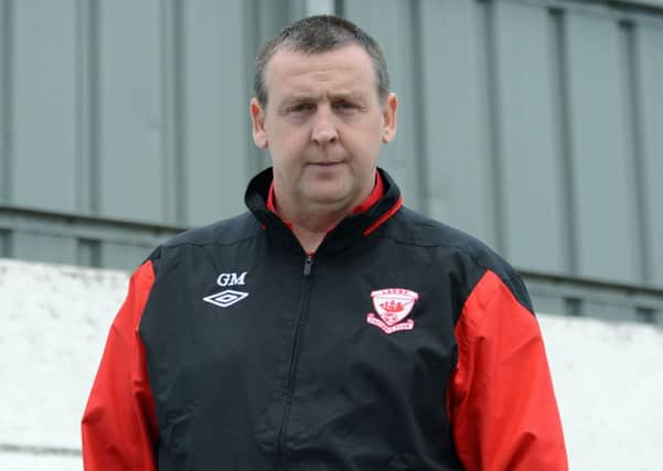 Larne FC boss Graham McConnell.
