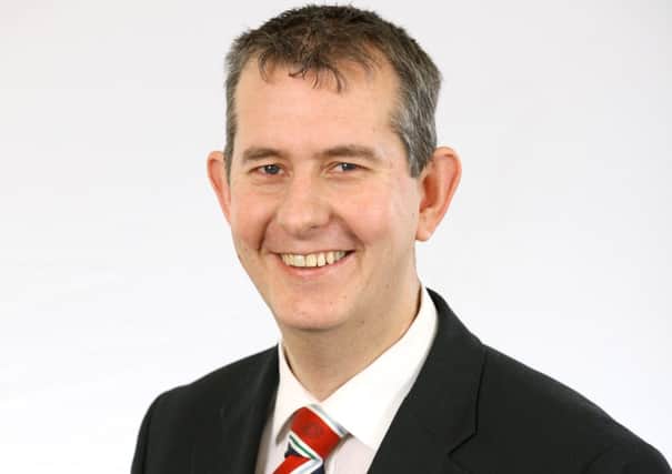 Health Minister Edwin Poots