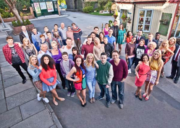 The staff of Hollyoaks.