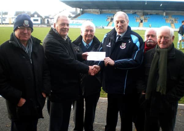 Funds raised from the monthly Paramount Supporters' Club table quizzes go directly to Ballymena United.
