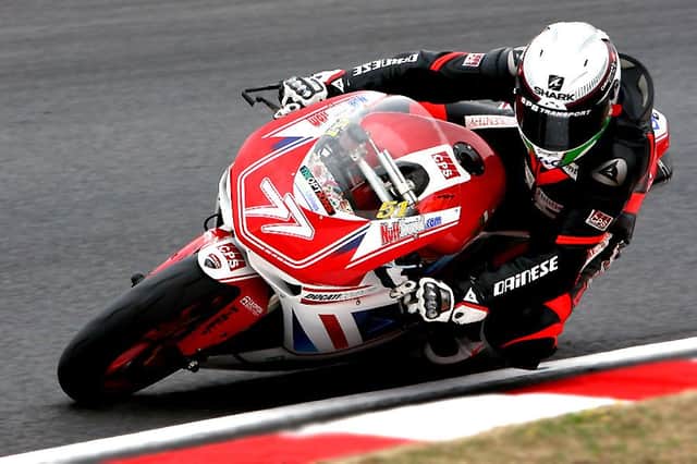 Marty Nutt continues to lead the Ducati Tri-Options 848 Challenge.
Picture by Glynne Lewis