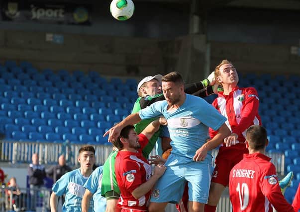 Ballymena United have struggled to put the ball in the net this season. Picture: Press Eye.