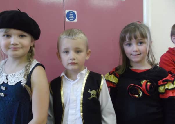 Pupils dressed up for the occassion on Modern Languages Day at Cumber Claudy.