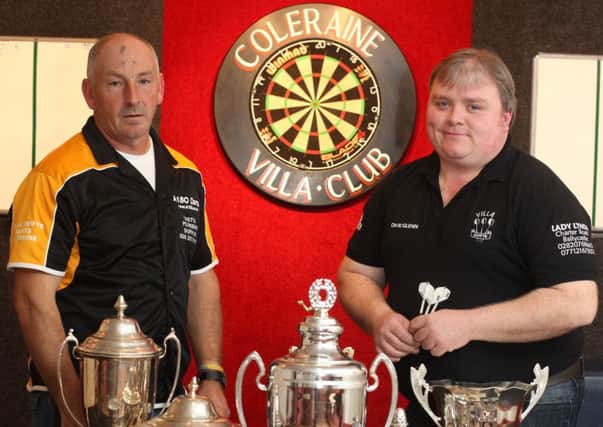 Gerard Dallas and David Glenn will represent Northern Ireland at the Winmau World Masters in Hull.