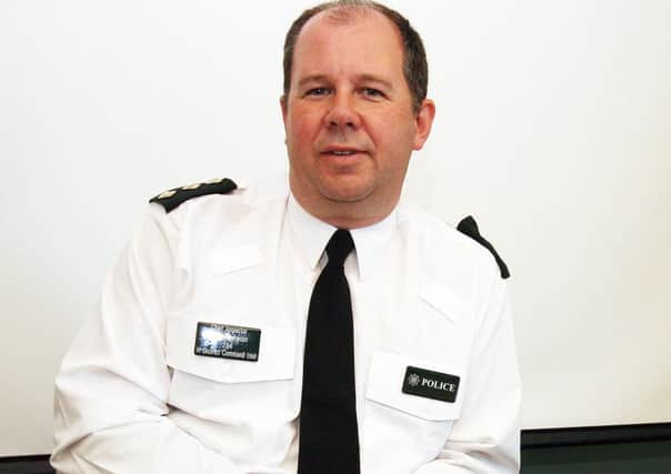Chief Inspector Nicky Thompson, of Coleraine PSNI.PICTURE MARK JAMIESON.