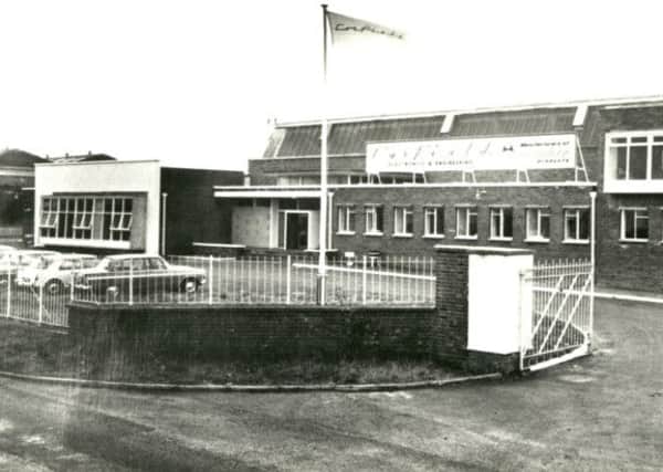 Corfield Camera factory on the Ballymena Road, Ballymoney. INBM42-13