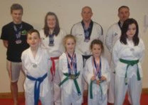Maghaberry club with instructor Adrian Williams, 3rd dan.
