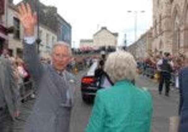 HRH Prince Charles visits Larne