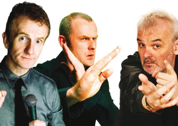 The boys from the Blame Game are bringing their quick-fire wit to the stage at the Braid Theatre in Ballymena on November 14.