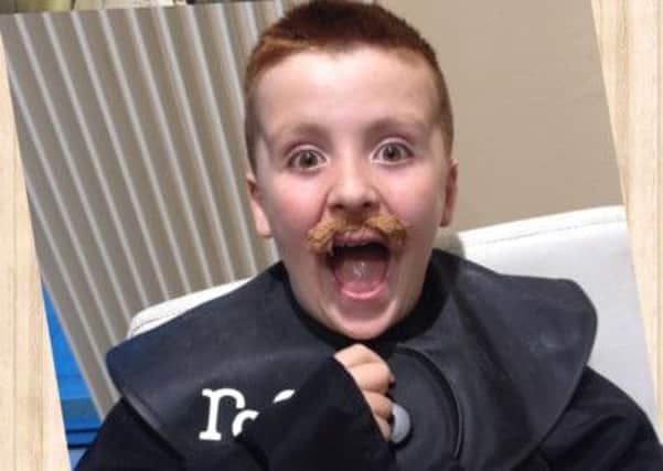 Eoghan Carlin, a local boy who successfully battled and beat cancer in the last year, is the face of a campaign to raise £20,000 for male health and prostate cancer research.