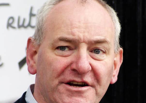 Mark Durkan M.P., pictured prior to the release of the Saville Report.