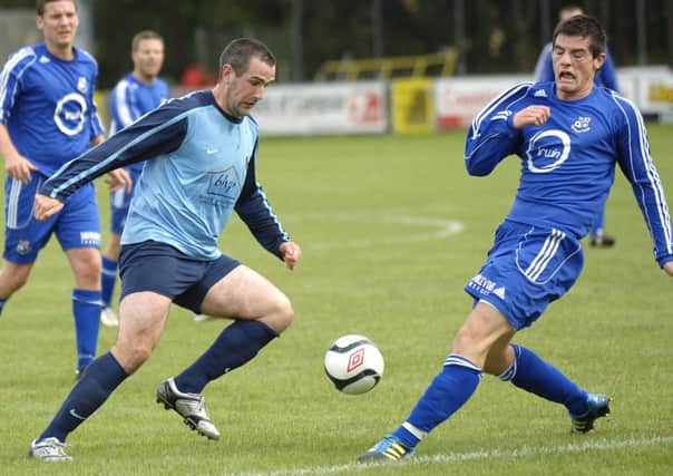 Institute's Stephen Parkhouse may return from injuiry for the North West Senior Cup Final against Newbuildings United.