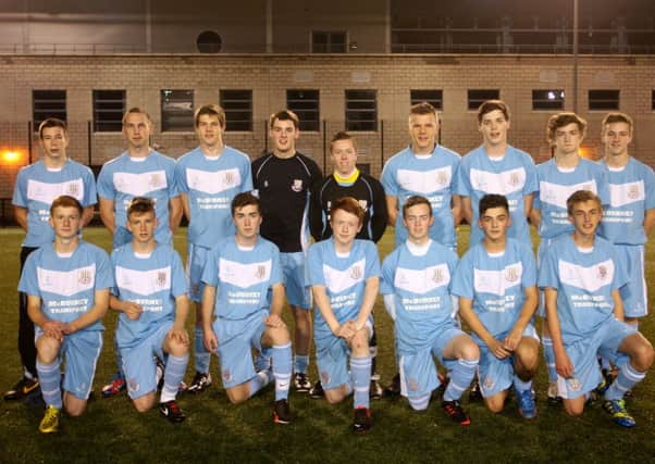 The Ballymena United Youth Under 17 team. INBT44-237AC