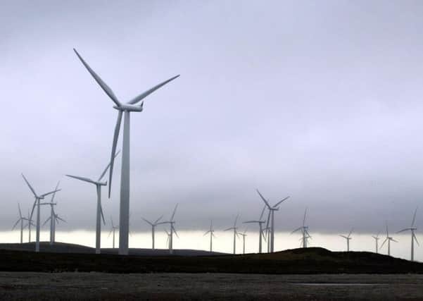 A general picture of a wind farm. David Cheskin/PA