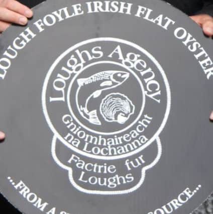 Lough Foyle oysters consumed at Turner event.
