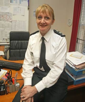 IN COMMAND. Brenda Cairns, who has been appointed Area Commader for Ballymoney & Moyle.INBM3-12 027SC.