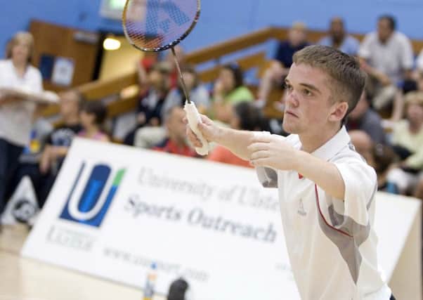 Niall McVeigh, a member of Alpha Badminton Club, Lisburn is preparing to take part at the Para Badminton World Championships.