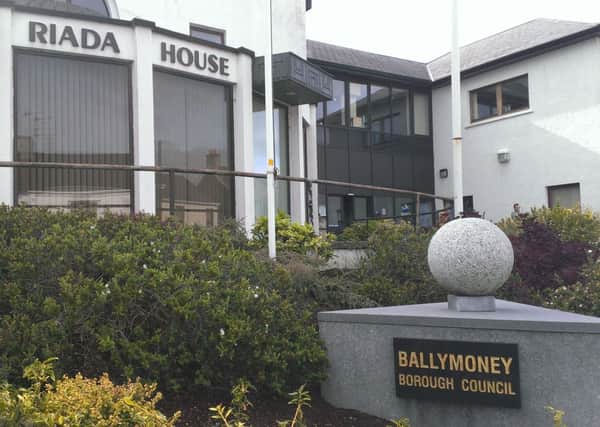 Ballymoney Council offices.