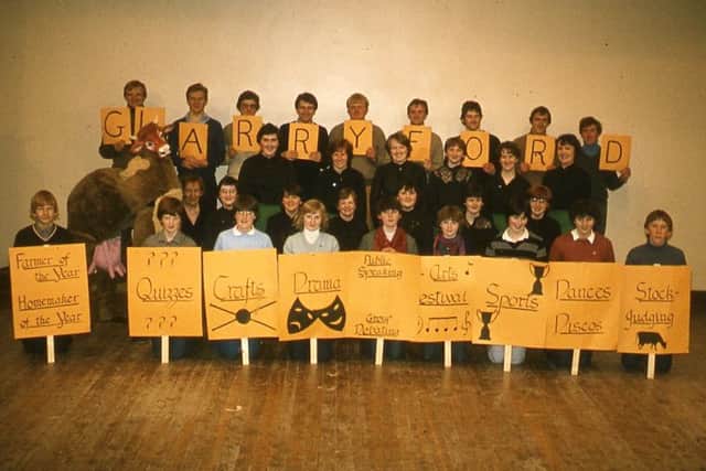 A Glarryford YFC festival production from the past - a competition the club still enjoys participating in today.