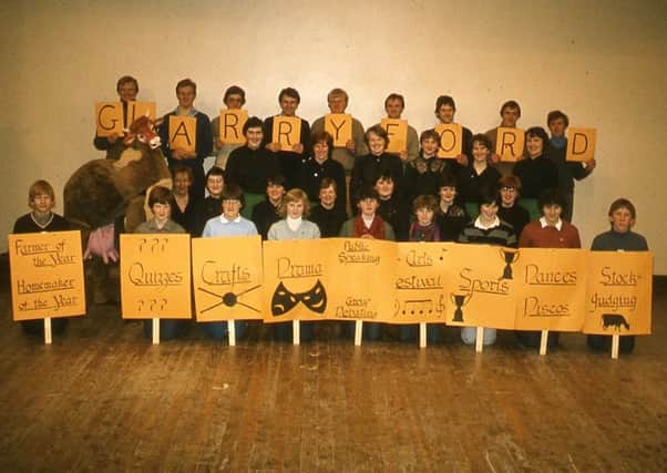 A Glarryford YFC festival production from the past - a competition the club still enjoys participating in today.