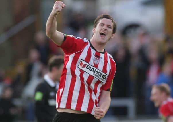 Ryan McBride, along with team-mate Raymond Foy, has signed a new deal which will see them stay at the Brandywell until 2016.