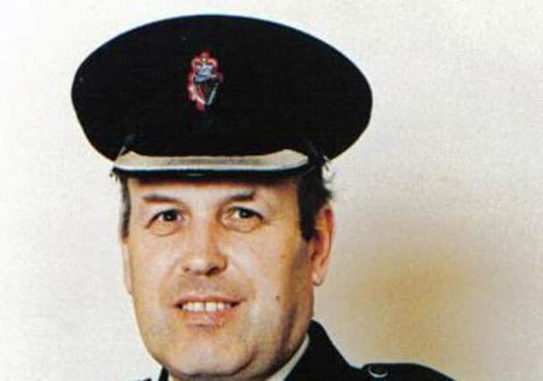 Murdered RUC officer Superintendent Bob Buchanan.