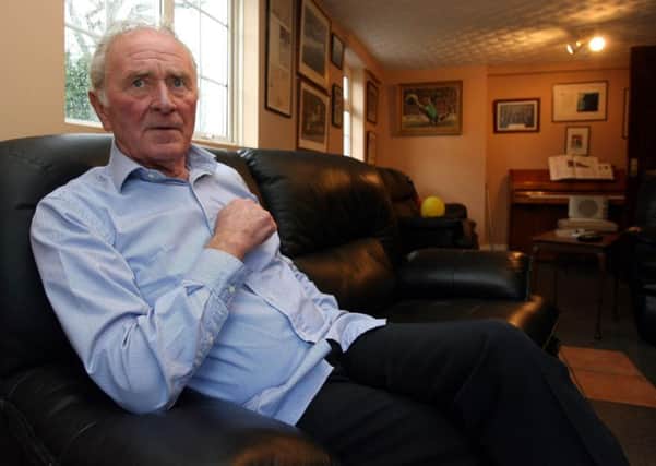 Harry Gregg, who survived the Manchester United Munich Air Disaster, at his Co Londonderry home in Northern Ireland. PRESS ASSOCIATION Photo. Picture date: Wednesday January 30 2008. Sir Matt Busby's young Manchester United team were heralded as being one of the greatest ever, but on February 6, 1958 they perished in the Munich air disaster. Twenty three of the 44 passengers onboard the Elizabethan charter aircraft G-ALZU died, including eight players and eight sports journalists. Photo credit should read: Paul Faith/PA Wire