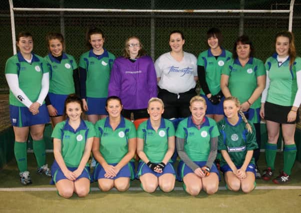 Ballymena 3rd XI hockey team pictured prior to their game with Randalstown. INBT47-231AC