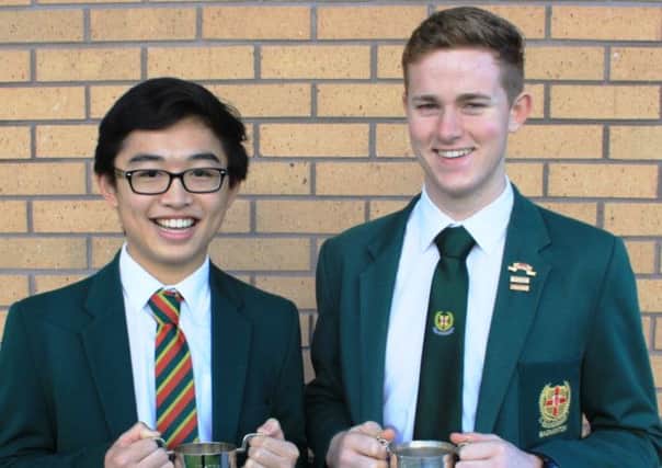 Badminton Champion of Champions, Chin Nam Soong and Ryan Stewart recently competed at Lisburn Racquets Club.