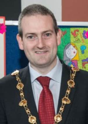 Mayor of Londonderry, Martin Reilly.