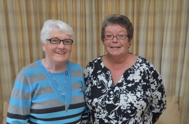 Mandy Wilson (left) is stepping down as chairperson of CACTI and  Maggie Taggart is taking up the post. INLT 46-310-PR