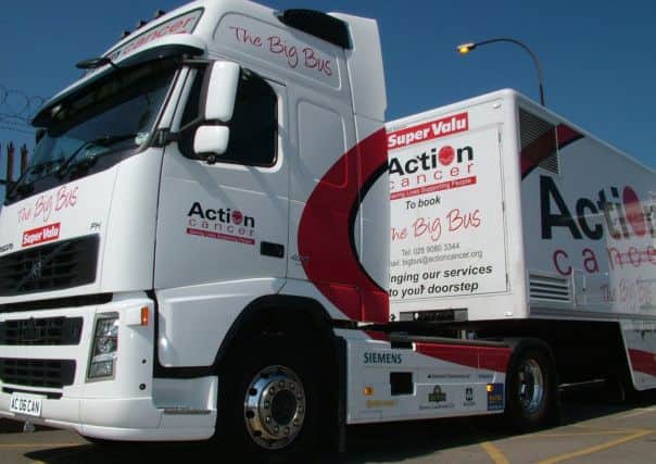 Actoin Cancer's Big Bus.