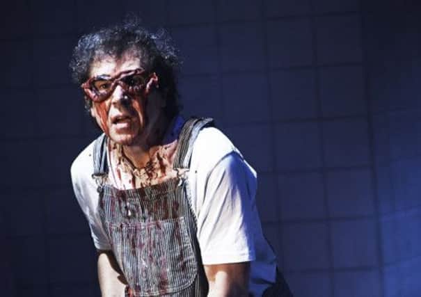 A Particle of Dread, on stage in The Playhouse, with Stephen Rea, pictured.