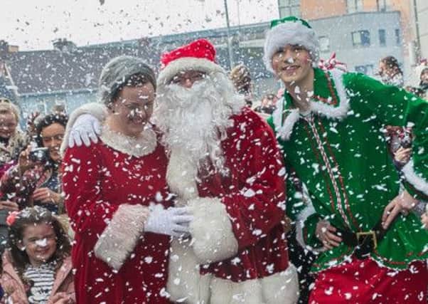 Santa is due to visit the Clooney family centre on Wednesday (December 11).