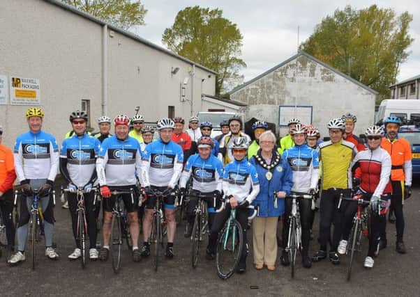Mayor of Ballymena, Councillor Audrey Wales, will host a special reception for Ballymena Road Club's Fun Tour cyclists before Christmas.