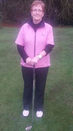 Josephine McAlary, who scored her ace on the 145-yard, par-three seventh at Kilrea GC.