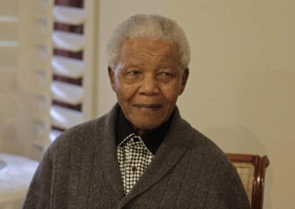 former South African President Nelson Mandela