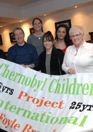 Volunteers from the local Chernobyl Children's Project.