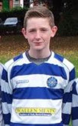 Ruairi Campbell who scored 5 goals for Northend U13s on Saturday
