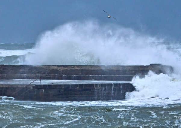 Violent storms may batter parts of the North West this evening.