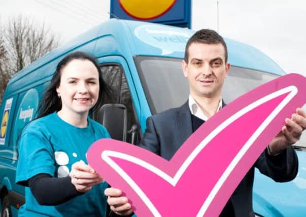 Cancer Focus NI keeping well campaign with Lidl NI