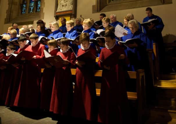 St Eugene's Cathedral Choir and St Columb's Boys Choir. DER0114SL007 Photo: Stephen Latimer