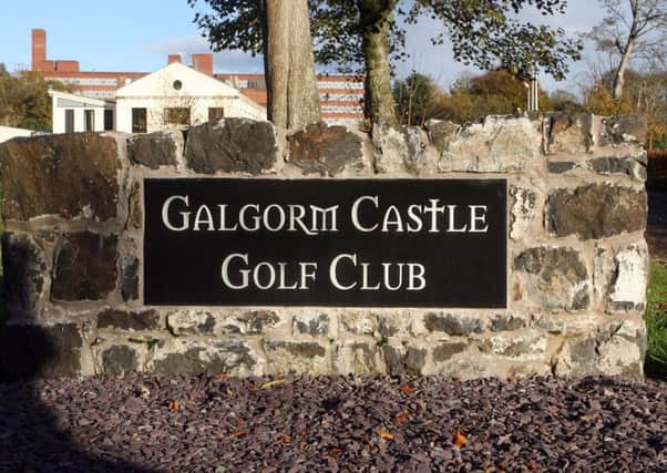 Galgorm Castle Golf Club.