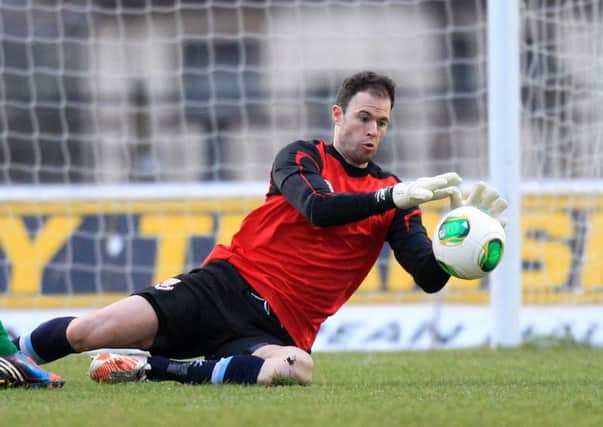 Goalkeeper Yohann Lacroix

 

is enjoying his loan spell with Ballymena United. Picture: Press Eye.