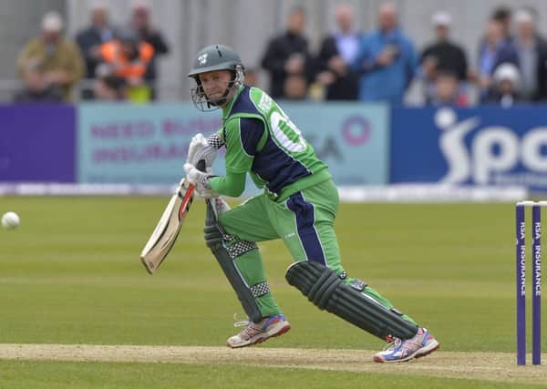 Former Donemana man William Porterfield is to skipper Ireland during their ODI games against Sri Lanka, in May.