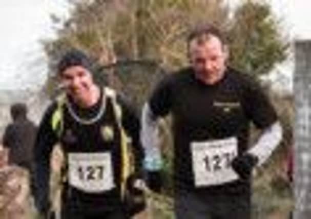 James Brown and Justin Maxwell at the Castlewellan Christmas Cracker. INLT 02-920-CON